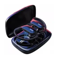 GENERICO - Audífono Bluetooth Inalámbrico Para iPhone Android Anticaída