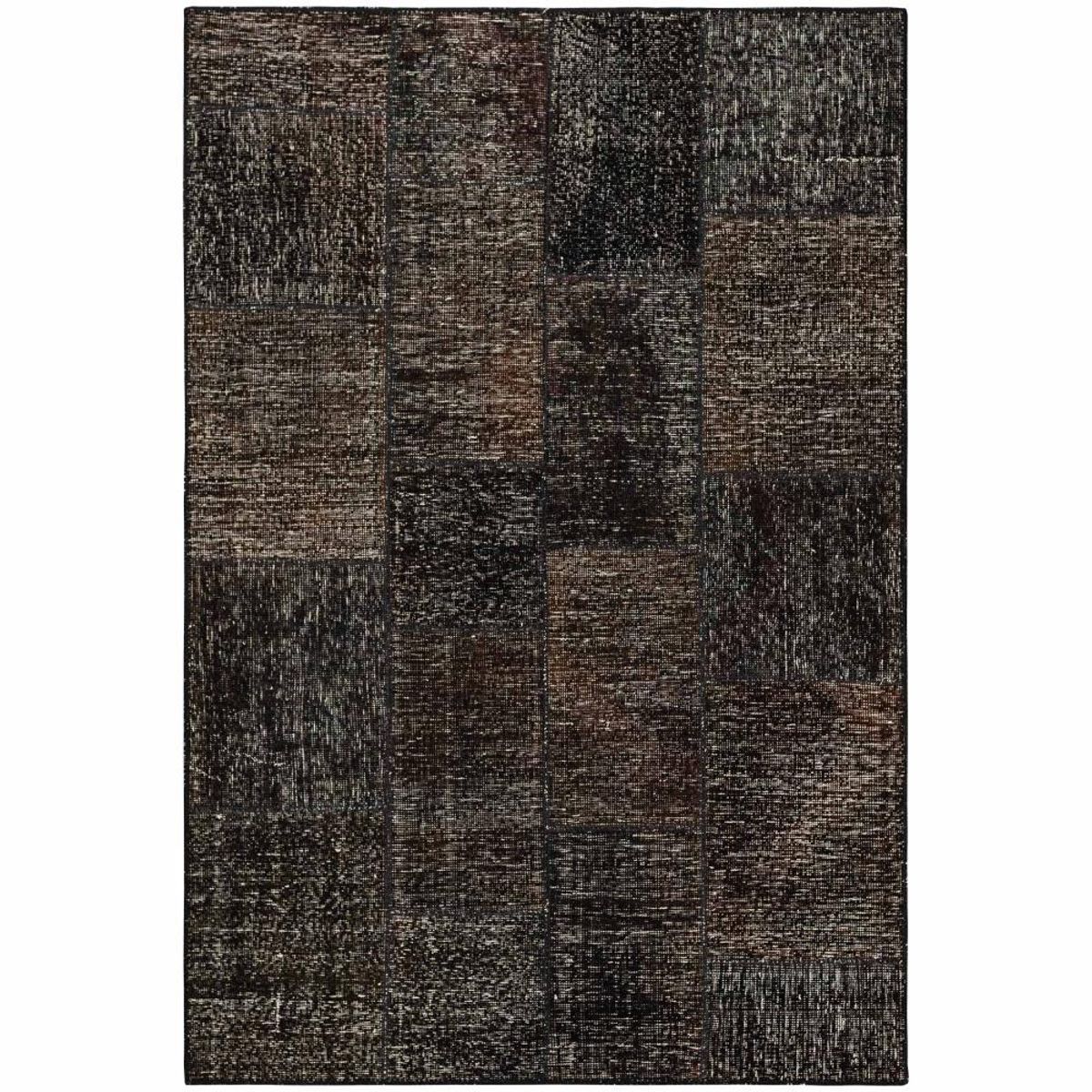 RUGS CL - Alfombra Rugscl Patchwork Negro 134x201 6937AT