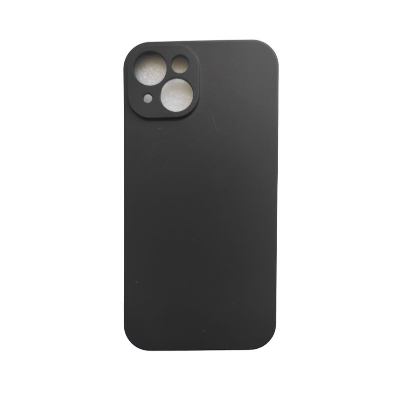 GENERICO - Carcasa Silicona Colores Para Iphone 14 - Negro