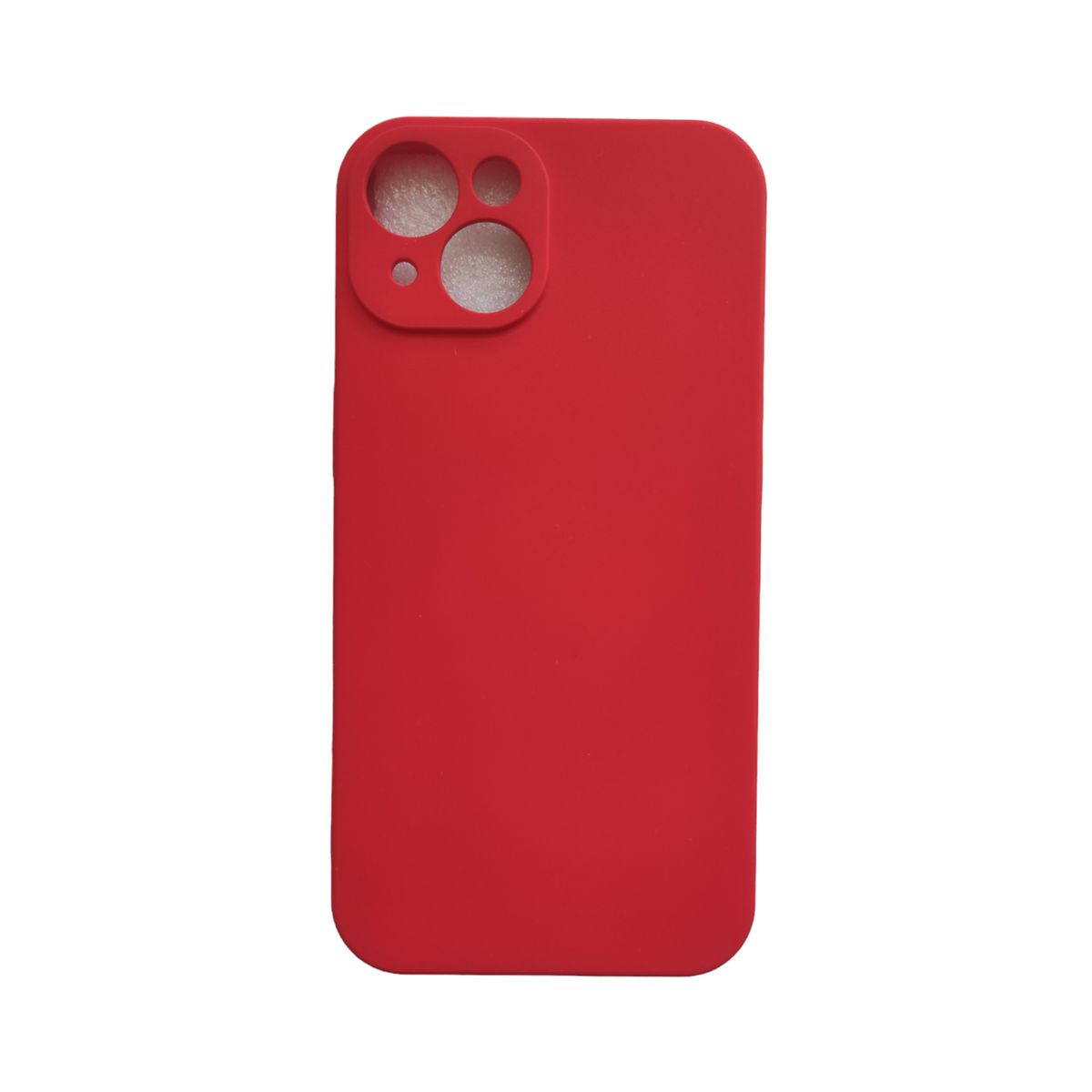 GENERICO - Carcasa Silicona Colores Para Iphone 14 - Rojo
