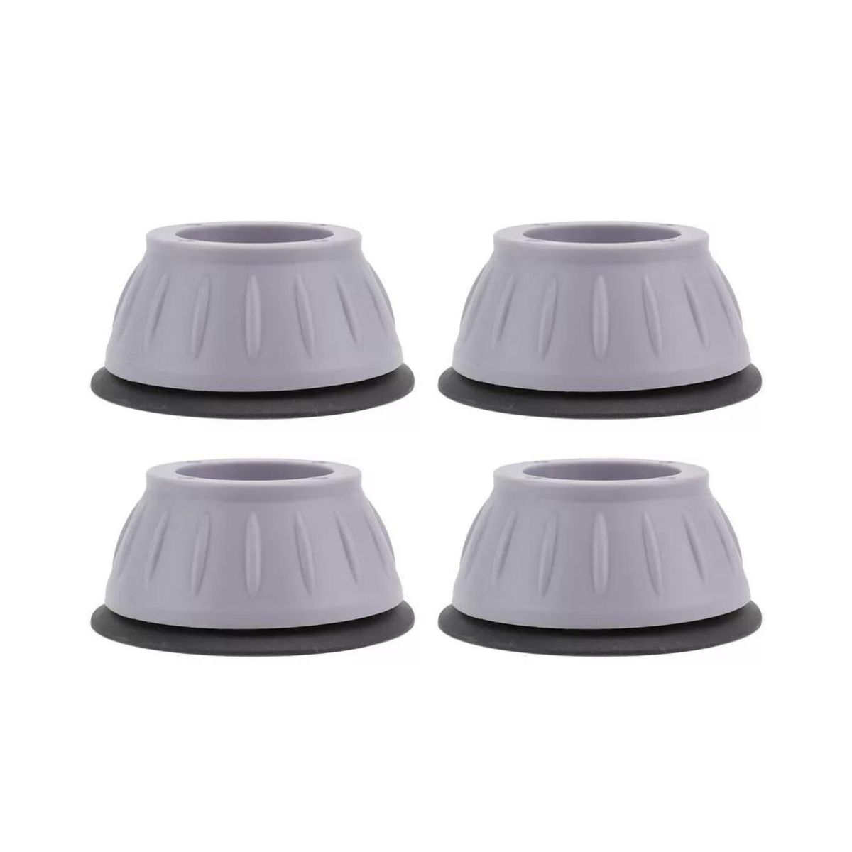 GENERICO - 4 Almohadillas Antivibración para Lavadora Protector de Piso