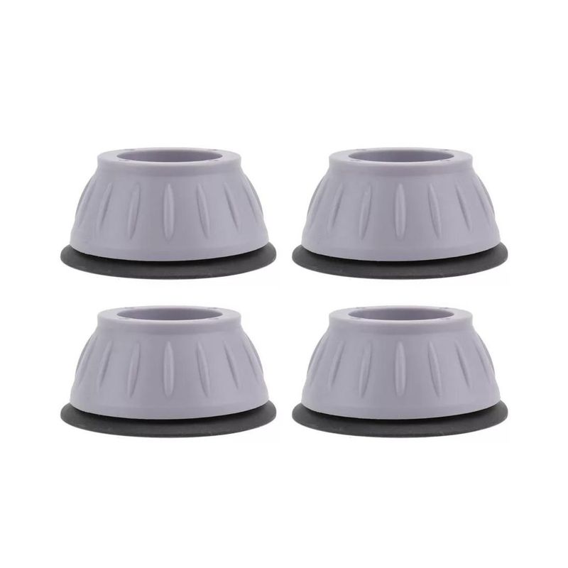 GENERICO - 4 Almohadillas Antivibración para Lavadora Protector de Piso