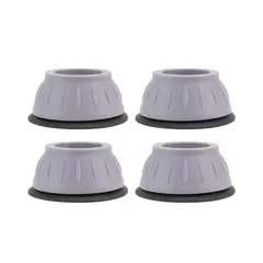 GENERICO - 4 Almohadillas Antivibración para Lavadora Protector de Piso