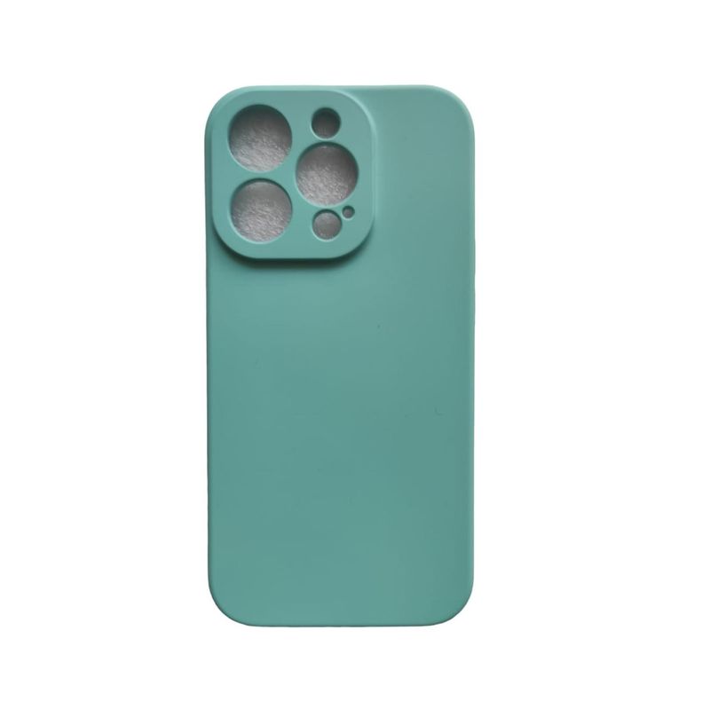 GENERICO - Carcasa Silicona Colores Para Iphone 14 Pro - Turquesa