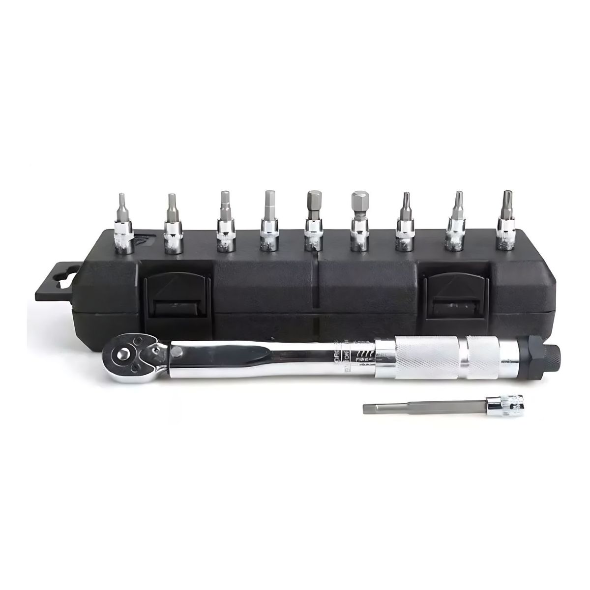 GENERICO - Set de Llaves de Torque 11 Piezas 1/4 Pulgada de 5-25 Nm