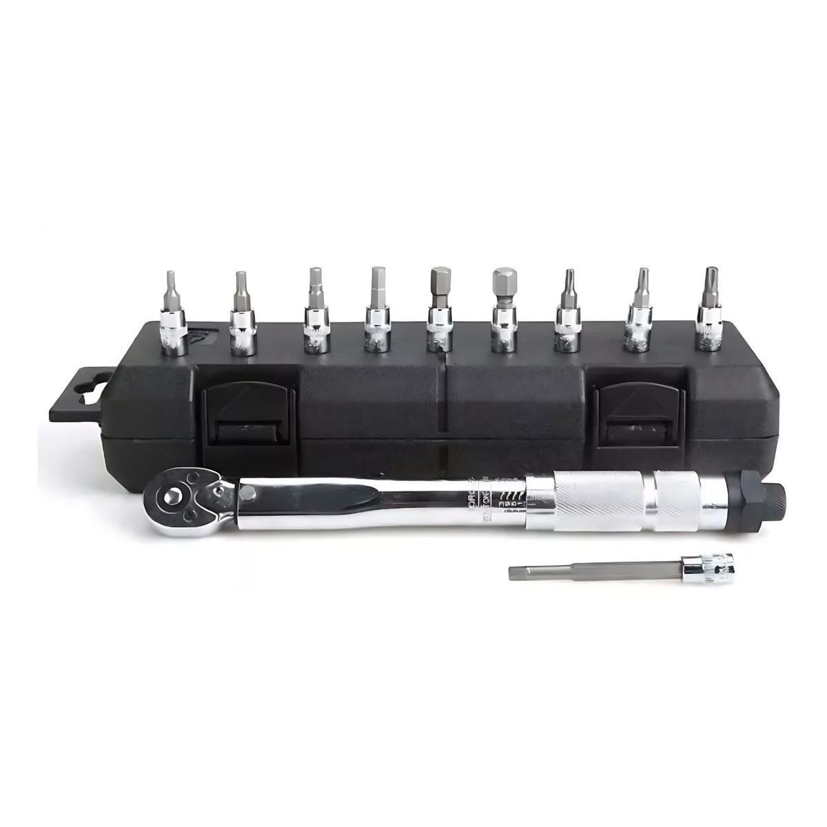 GENERICO - Set de Llaves de Torque 11 Piezas 1/4 Pulgada de 5-25 Nm