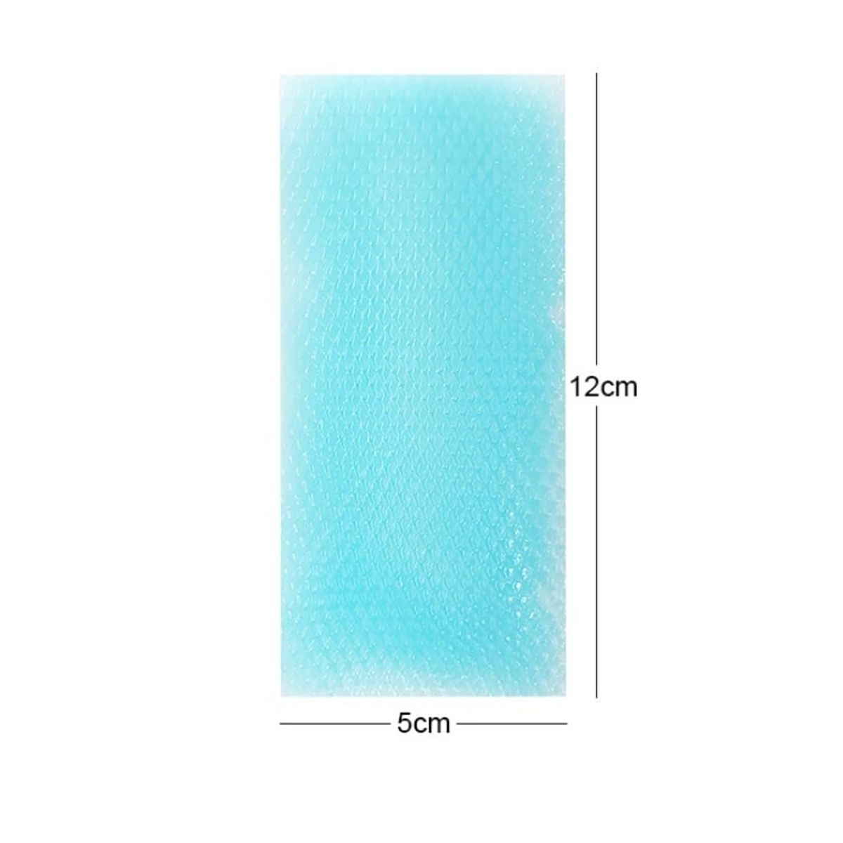 GENERICO - 12 unidads Parche Gel frio Ayuda a bajar la fiebre y dolores de cabeza