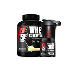 PROSUPPS - PACK PROTEINA CONCENTRATE VAINILLA+ CREATINA 300gr +SHAKER -PROSUPPS