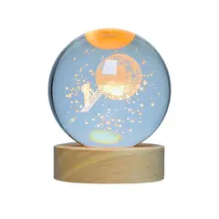 SOLEIO - Bola De Cristal Led Astronauta