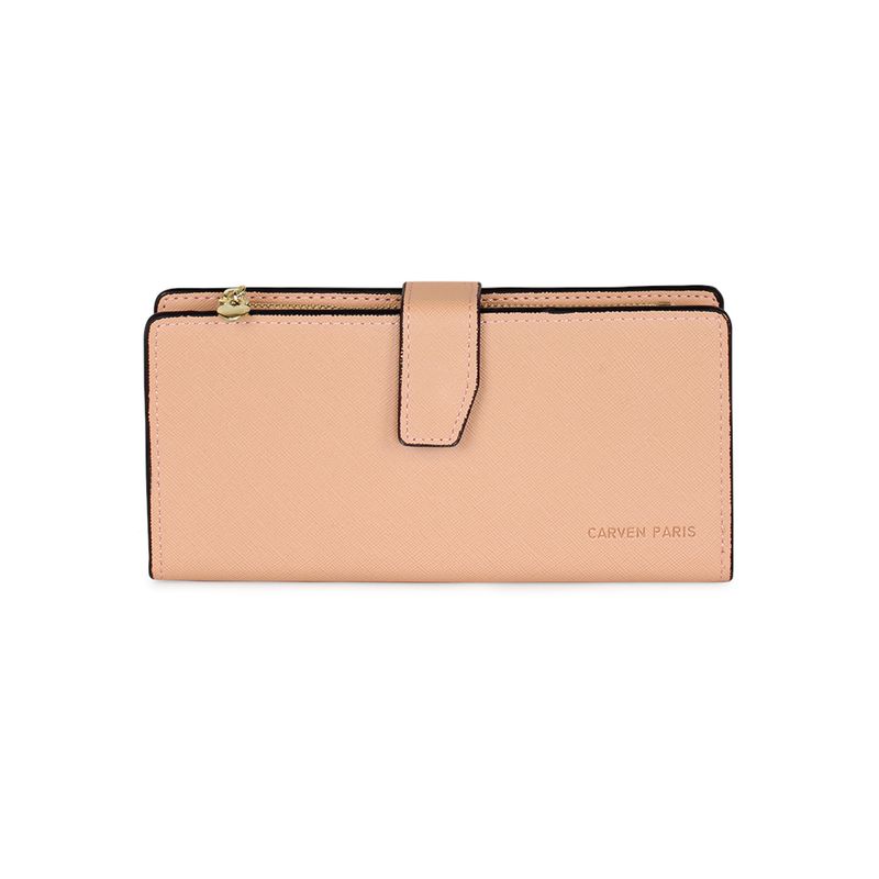 CARVEN - Billetera mujer Vesta Pink Carven Paris