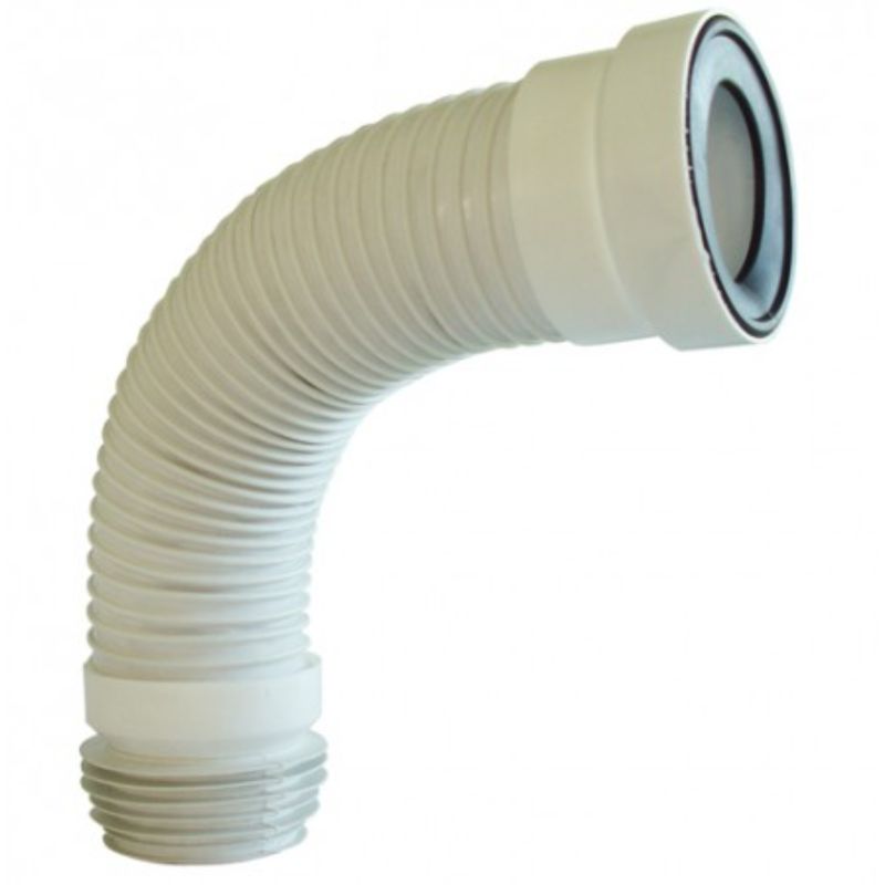 GENERICO - Tubo Evacuac Flexible Para Wc 55 Cms