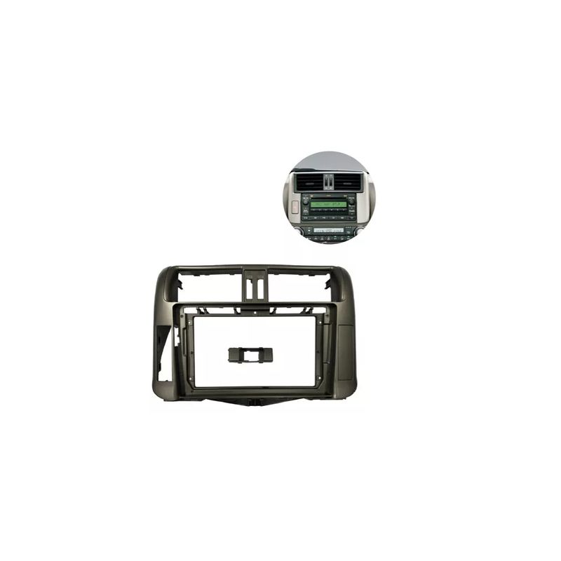 TOYOTA - Adaptador Bisel Para Radio Toyota Prado 2010 9 pulgadas