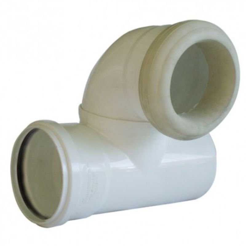 GENERICO - Esquinero Evacuacion Vertical Izquierdo Wc 110 Mm