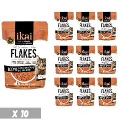 IKAI - Snack Pack de 10 Flakes gato