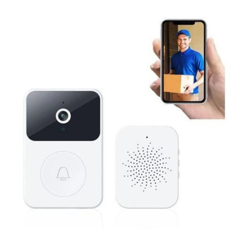 GENERICO - Timbre Inalámbrico con Cámara y Wifi a Prueba de Agua
