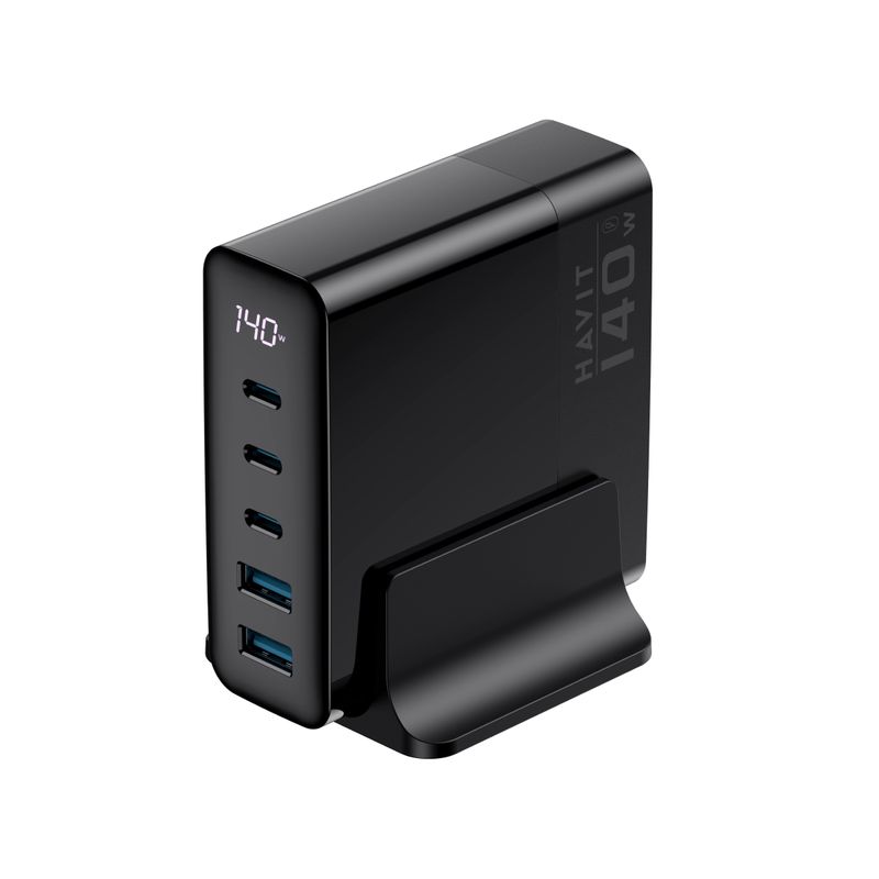 HAVIT - Cargador Havit Travel Charger 140W