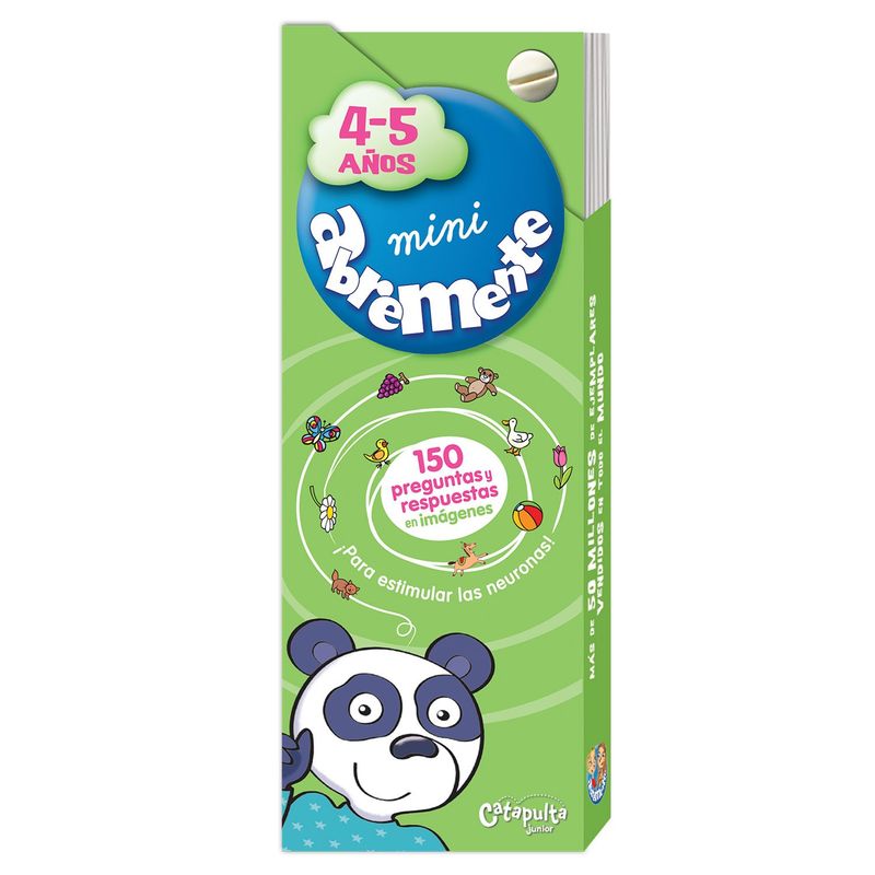 CATAPULTA EDITORES - LIBRO Mini Abremente 4 - 5 Años