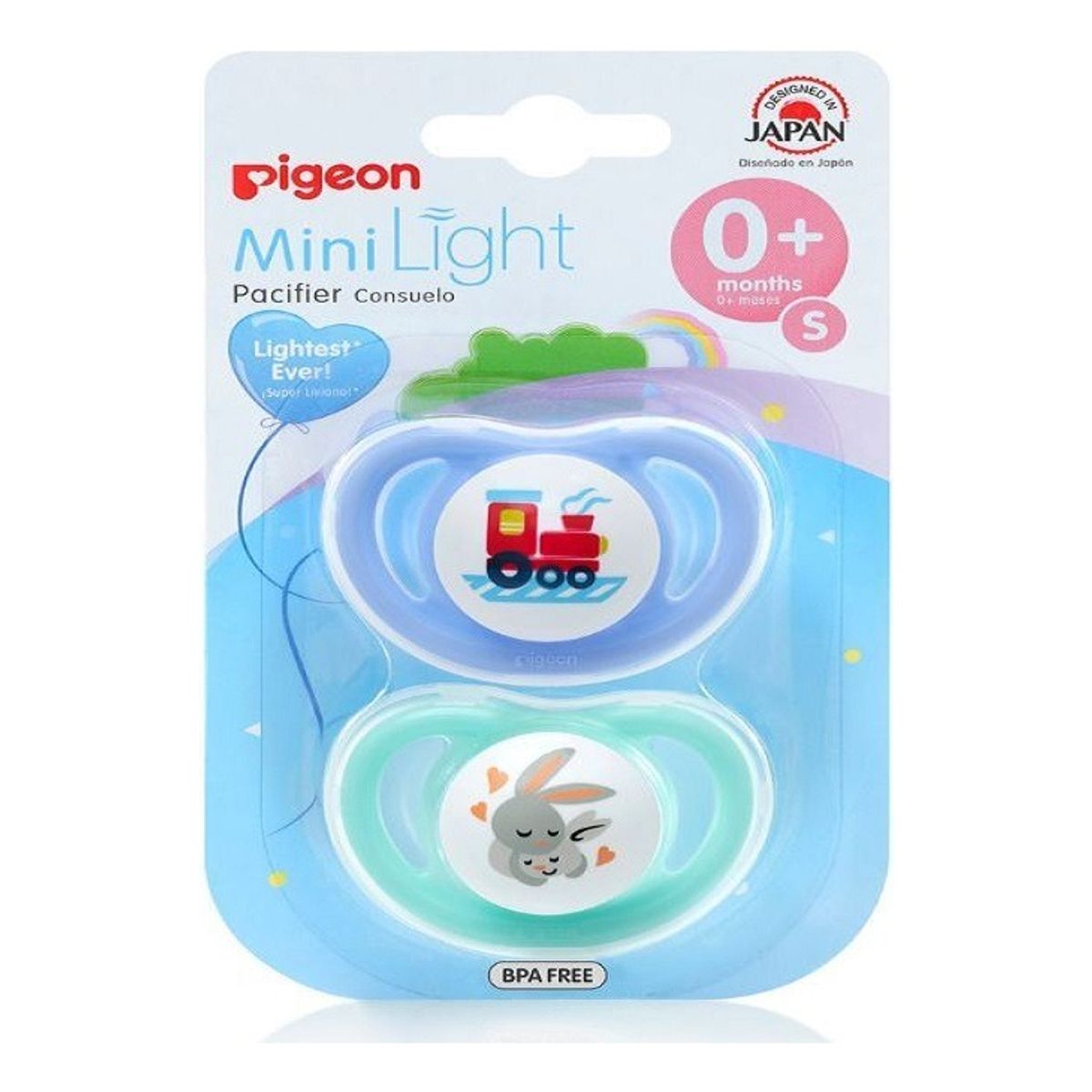PIGEON - Chupete Odontologico S 0+meses Pigeon Set 2 Und