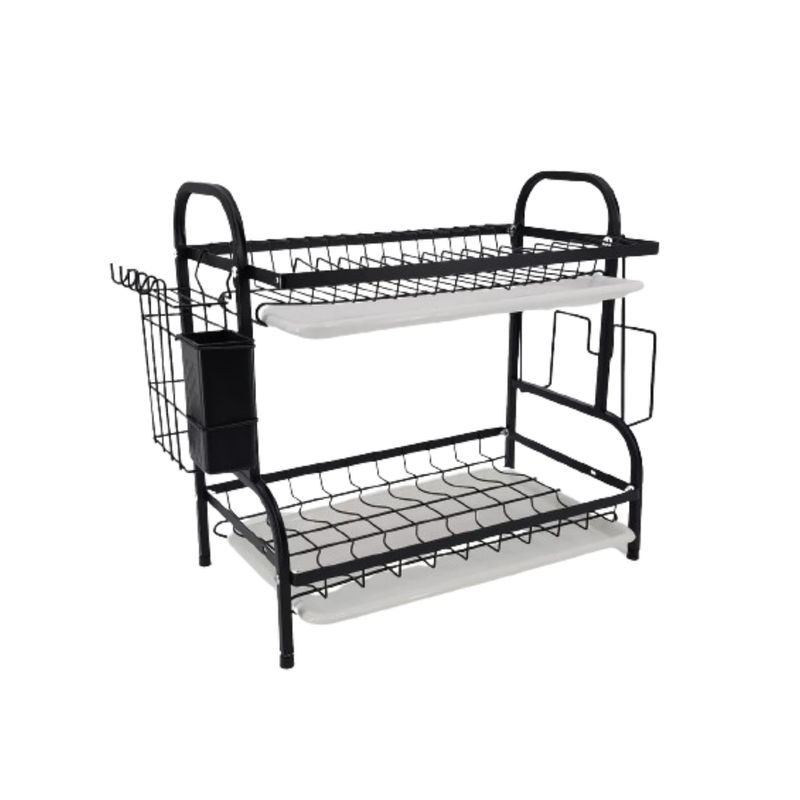 GENERICO - Escurridor Organizador De Cocina Seca Loza 2 Niveles