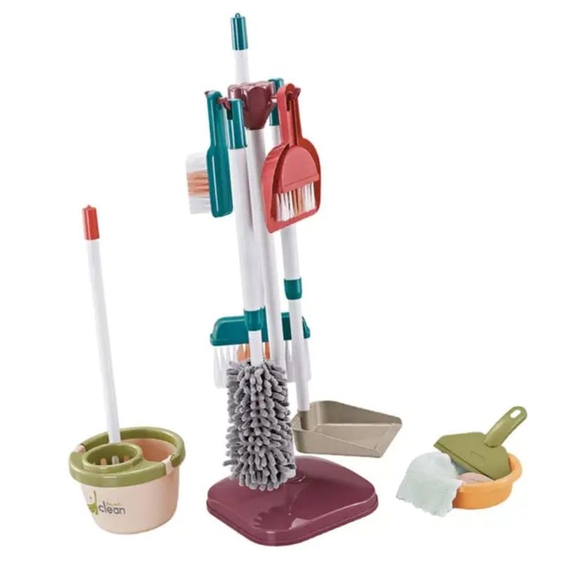 GENERICO - Juguete De Limpieza Set De Aseo Didáctico Niños