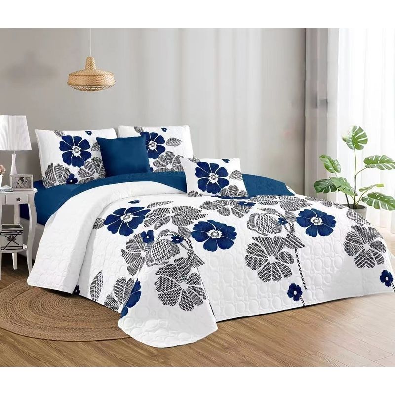 GENERICO - COBERTORES DE VERANO QUILTS REVERSIBLES