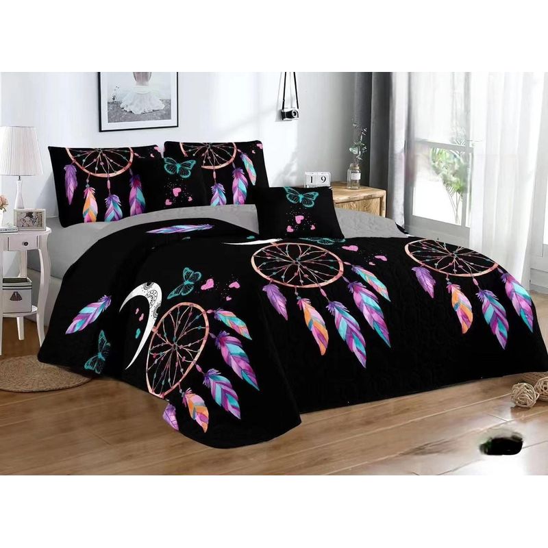 GENERICO - COBERTORES DE VERANO QUILTS REVERSIBLES
