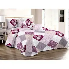 GENERICO - COBERTORES DE VERANO QUILTS REVERSIBLES