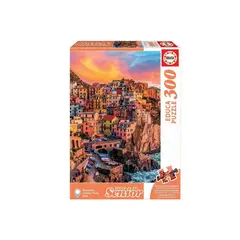EDUCA - Puzzle Senior Manarola 300 Piezas Tamaño 48x68cm - SC