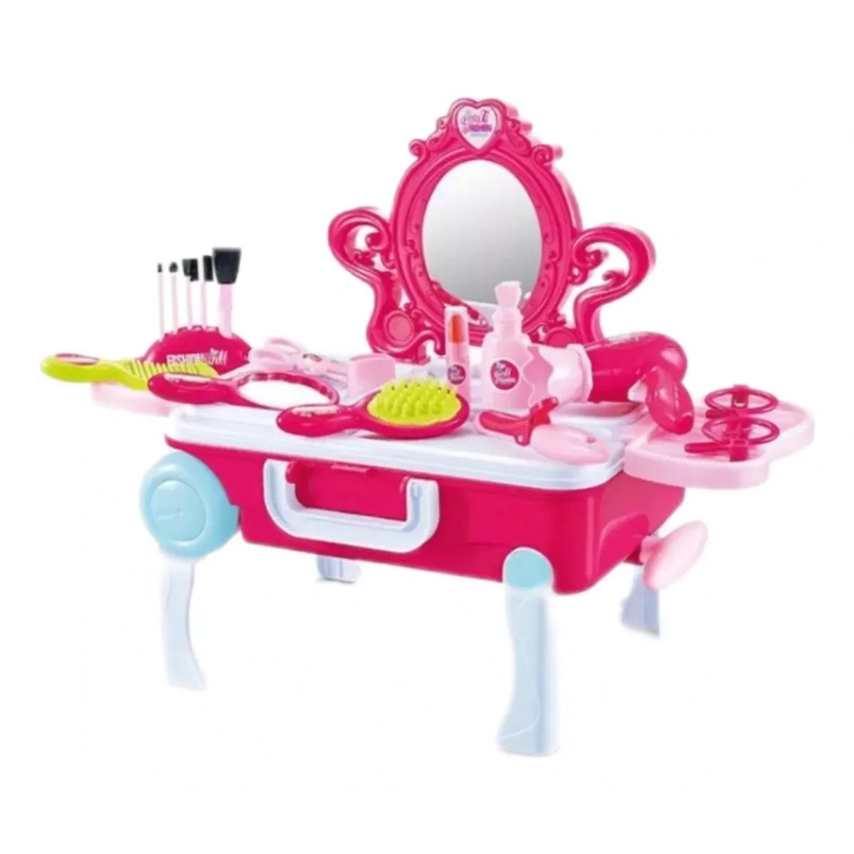 GENERICO - Tocador  Maleta Con Accesorios De Maquillaje Para Niñas