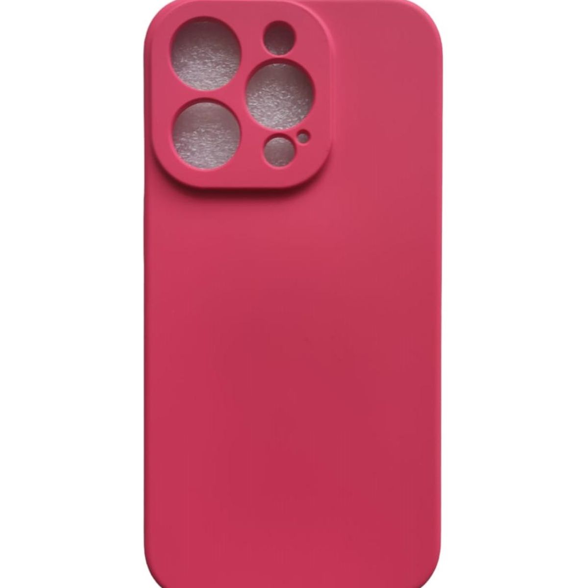 GENERICO - Carcasa Silicona Colores Para Iphone 14 Pro - Fucsia