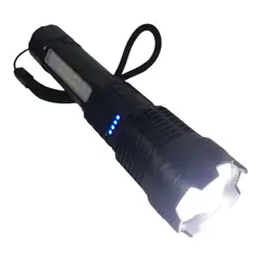 GENERICO - Linterna táctica LED recargable 20000 lúmenes.