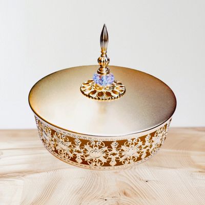 Imagen 2 del producto Elegante Set 2 Piezas Deco Candy Bar (Bandeja y Decoración) - Metal