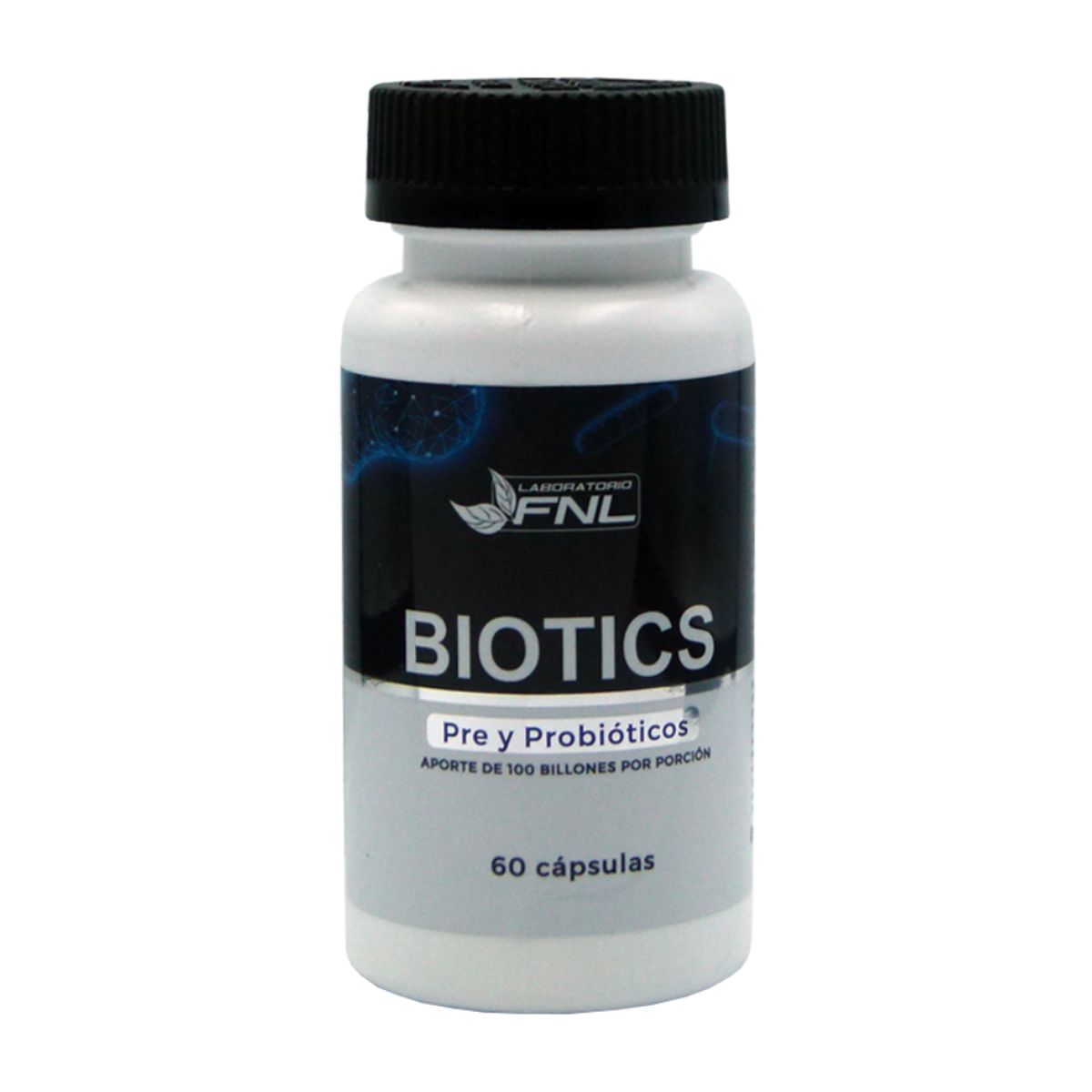 FNL - Biotics Pre Y Probióticos 100 Billones 60 Cápsulas 1 Mes FNL