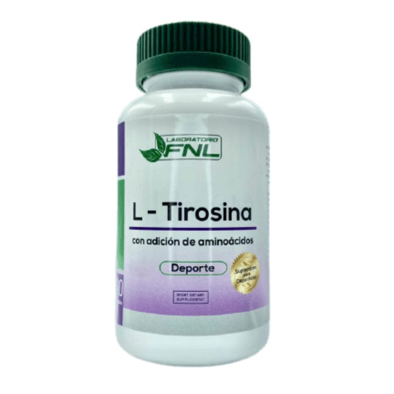 L - Tirosina 500mg 60 Capsulas 2 meses