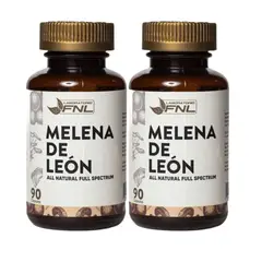 FNL - Melena de León 200mg 180 Cápsulas 2 Frascos x 90 Caps