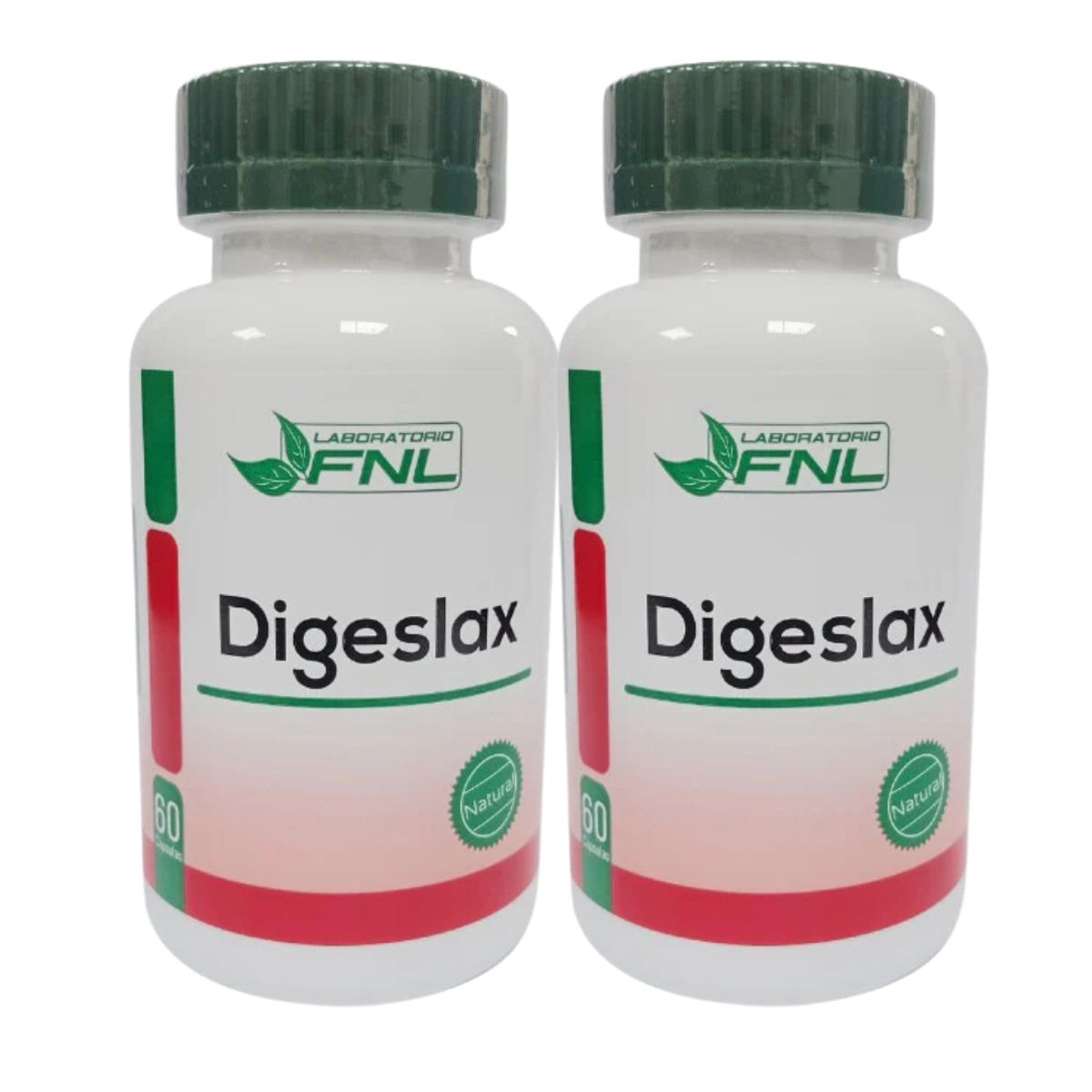 FNL - Digeslax 120 Cápsulas Pack 2 Frascos x 60 Caps FNL