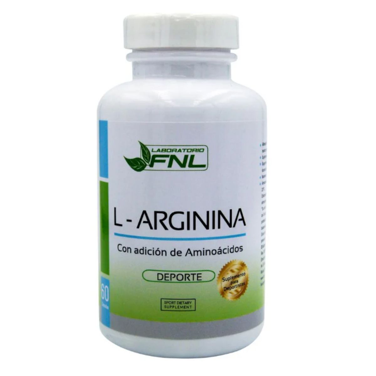 FNL - L - Arginina 60 Cápsulas FNL