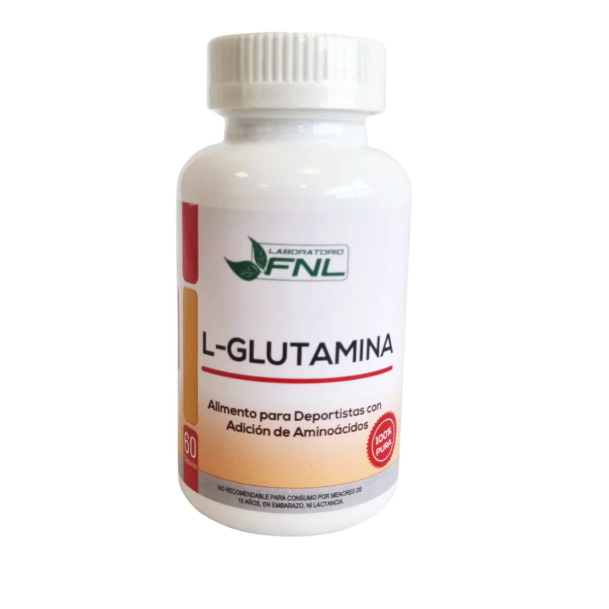 FNL - L - Glutamina 60 Cápsulas FNL