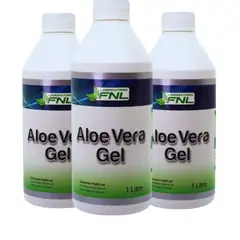 FNL - Aloe Vera Gel 3000 ml Pack 3 Frascos 1000 ml