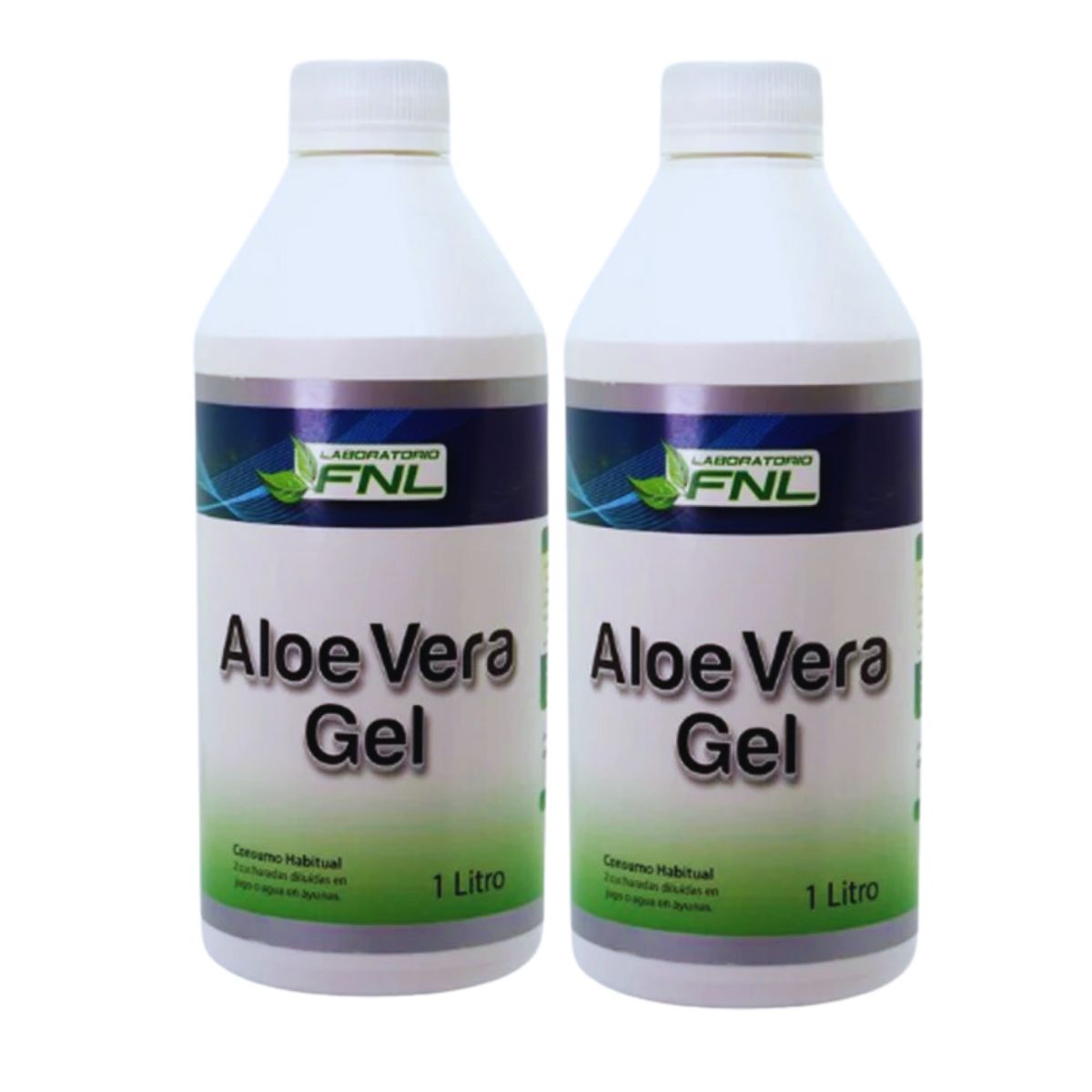 FNL - Aloe Vera Gel 2000 ml Pack 2 Frascos 1000 ml FNL