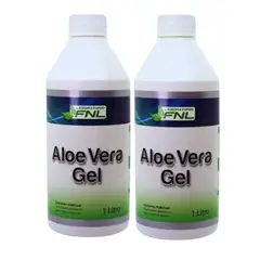 FNL - Aloe Vera Gel 2000 ml Pack 2 Frascos 1000 ml