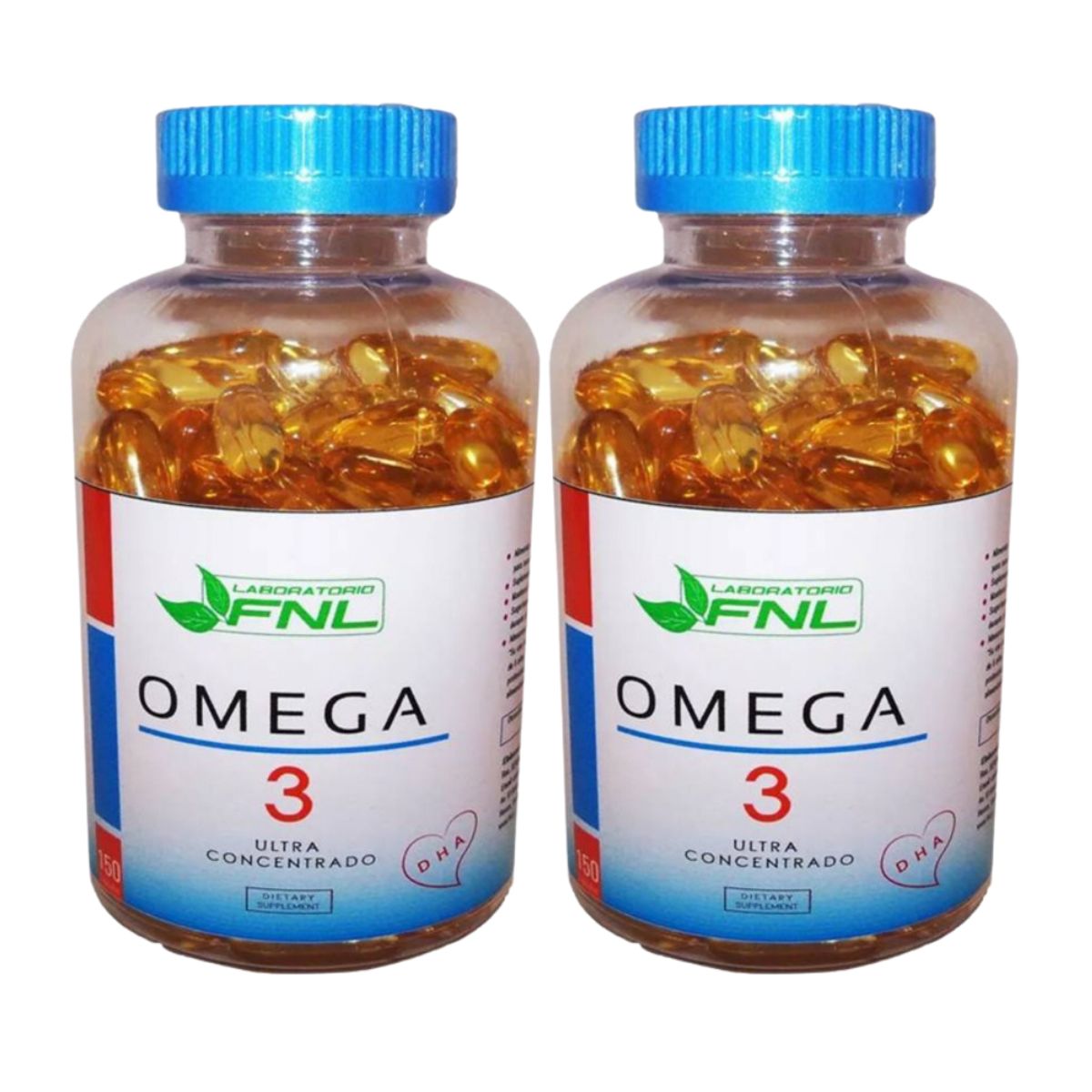 FNL - Omega 3 - 300 Cápsulas FNL 2 Frascos x 150caps