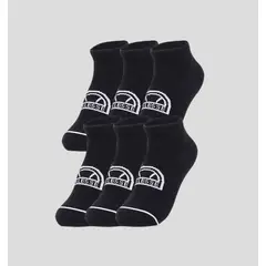 ELLESSE - SIXPACK DE CALCETINES MUJER MAEVE NEGRO