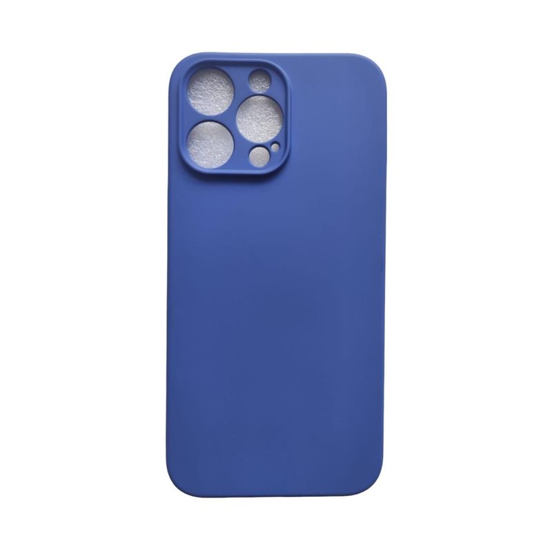 GENERICO - Carcasa Silicona Colores Para Iphone 14 Pro Max - Azul