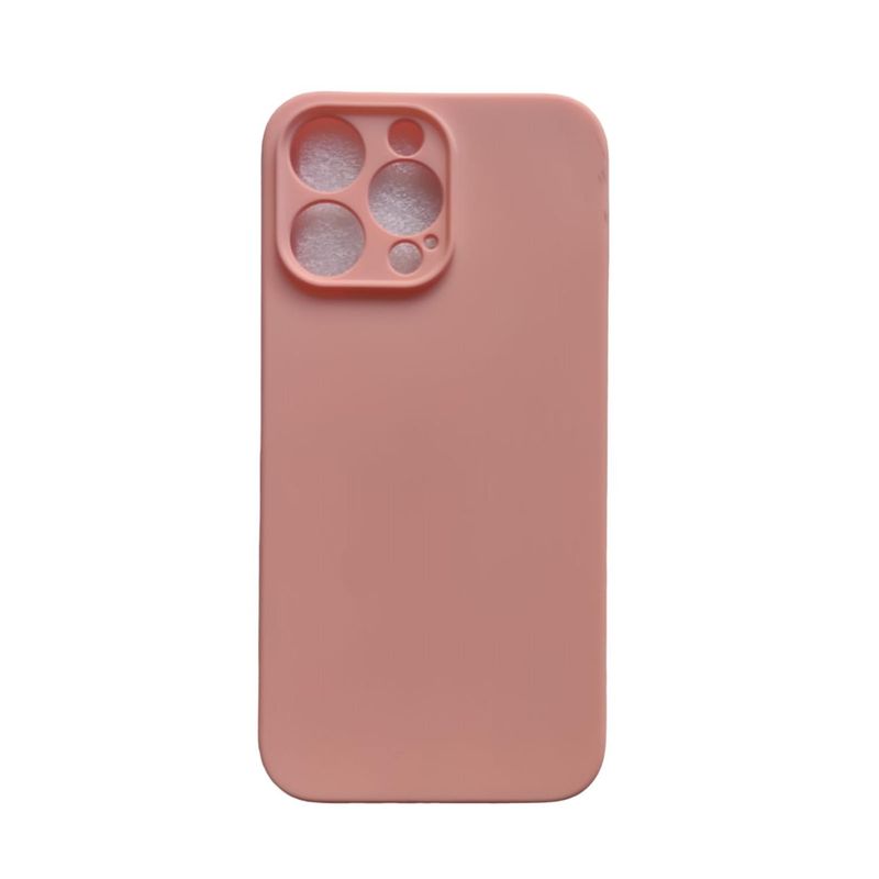 GENERICO - Carcasa Silicona Colores Para Iphone 14 Pro Max - Rosa claro