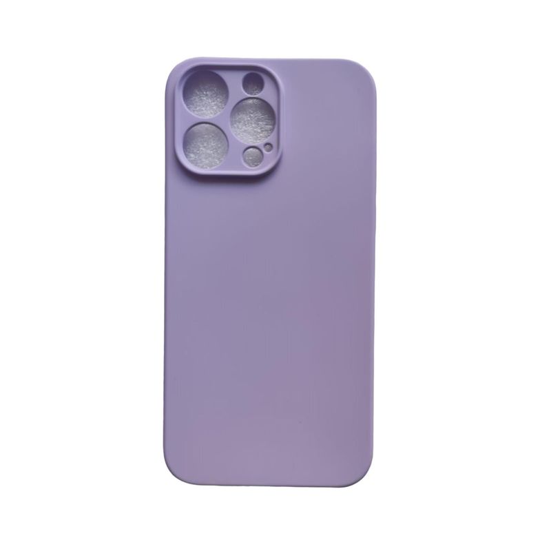 GENERICO - Carcasa Silicona Colores Para Iphone 14 Pro Max - Lila
