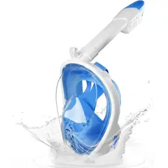 GENERICO - Mascara Buceo Snorkel Mascara Base Gopro Antiempañante Pro