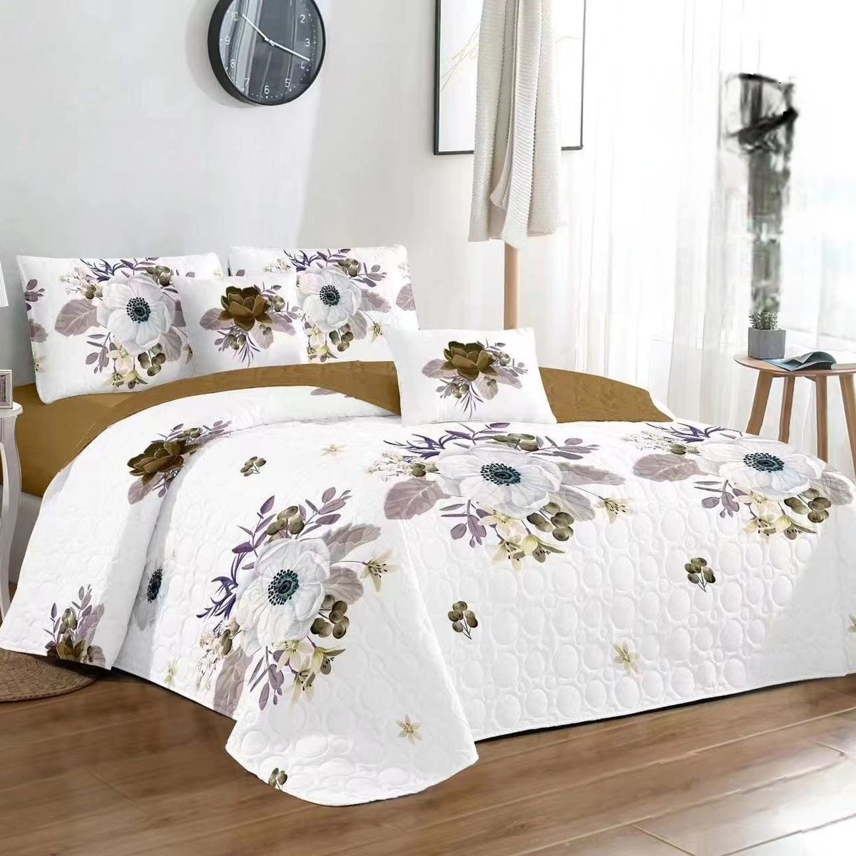 GENERICO - COBERTORES DE VERANO QUILTS REVERSIBLES