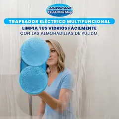 GENERICO - Mopa Trapeador Eléctrica Inalámbrica Giratoria Nb19
