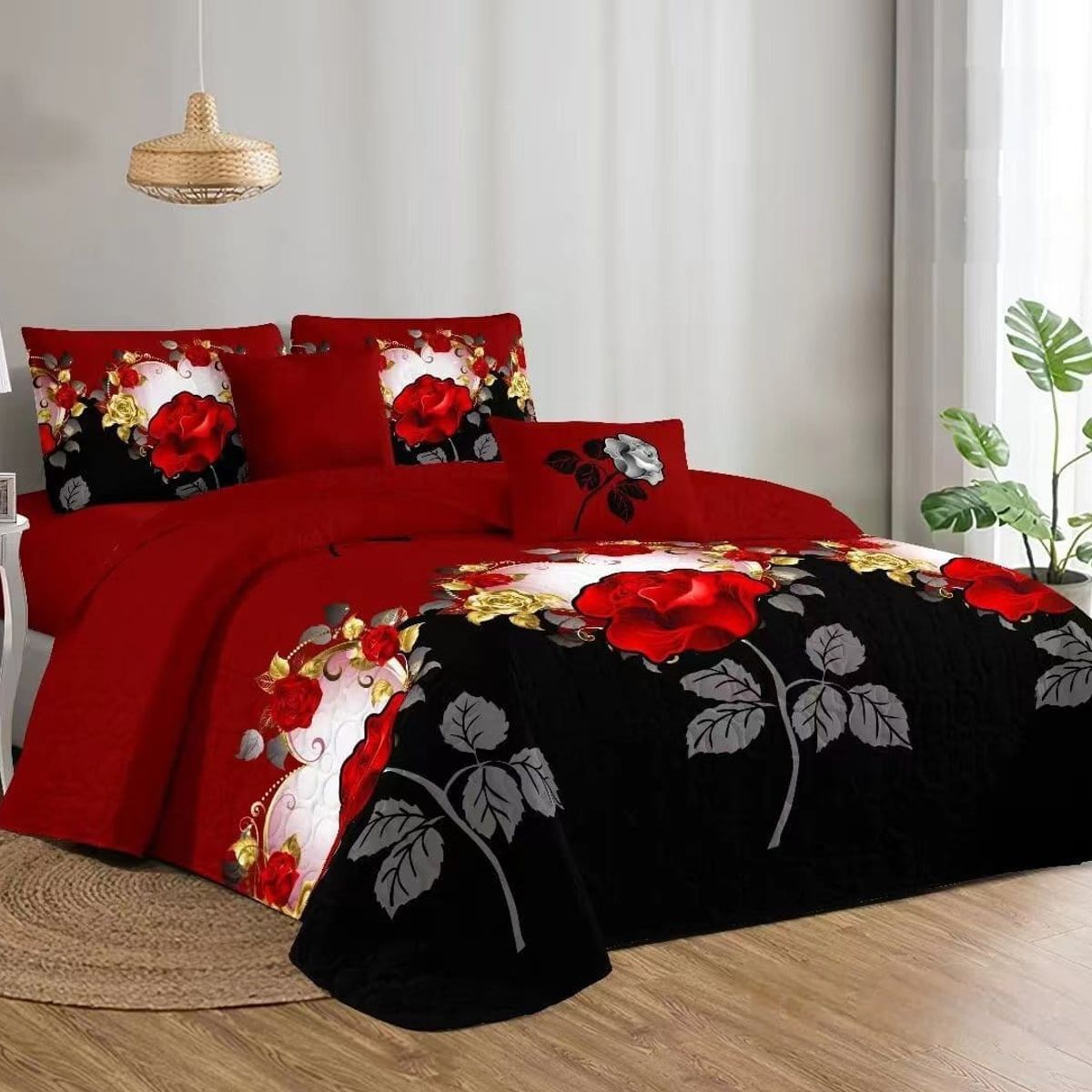 GENERICO - COBERTORES DE VERANO QUILTS REVERSIBLES